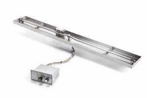 HPC Interlink Linear Flat Pan - Push Button Ignition with Flame Sensor
