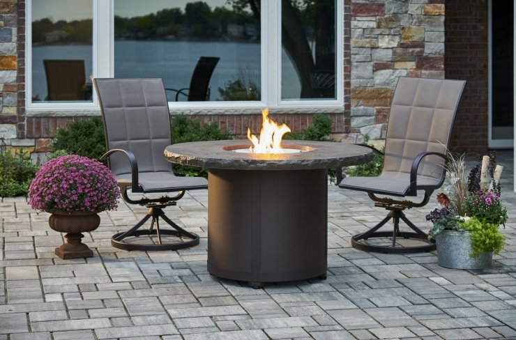 Dining Height Fire Pit Tables Bd 20 Mnb