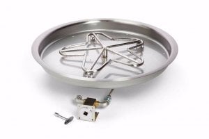 Hpc Round Fire Pit Insert Match Lit