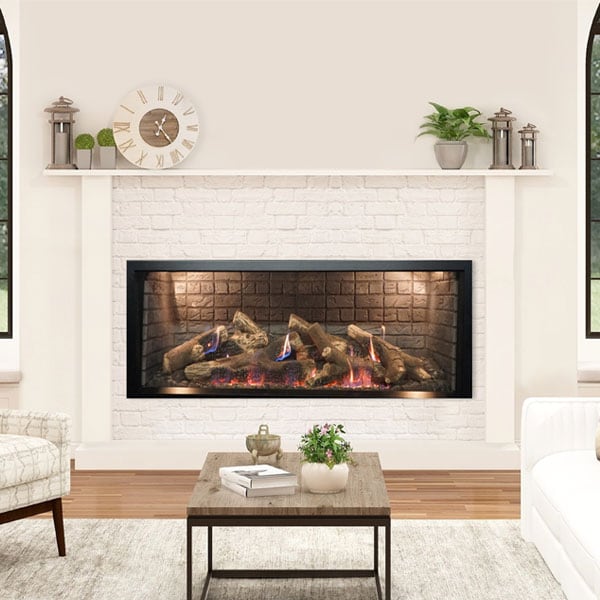 McKinley 60-Inch Linear Direct Vent Fireplace