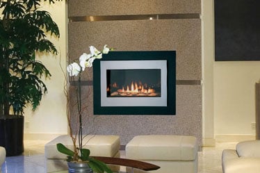 MLDVTCD Merit Direct Vent Louverless Gas Fireplace