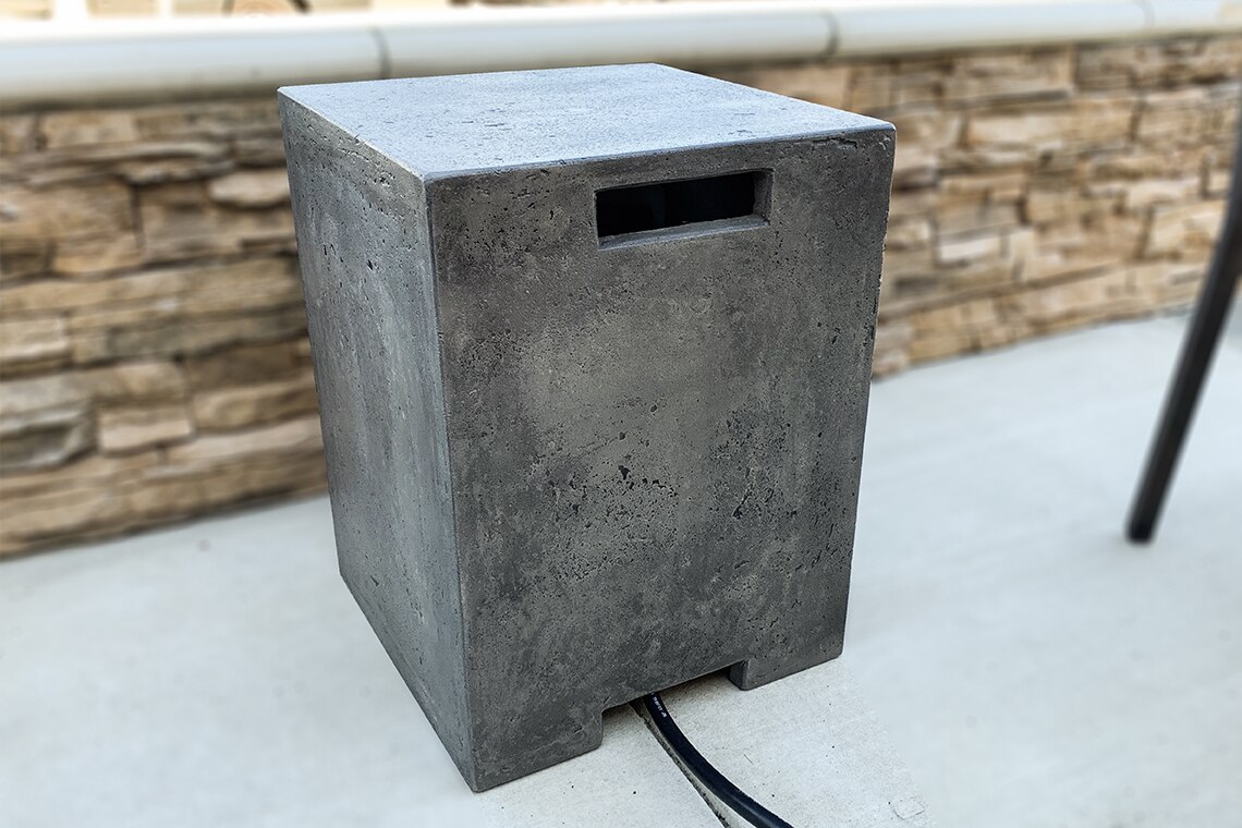 Prism Hardscapes Propane Tank Enclosures for Fire Pits