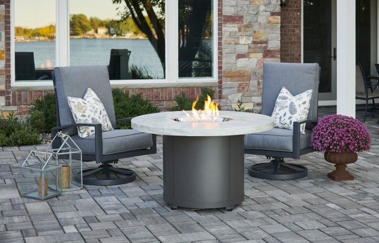 Dining Height Fire Pit Tables Bd 20 Wo